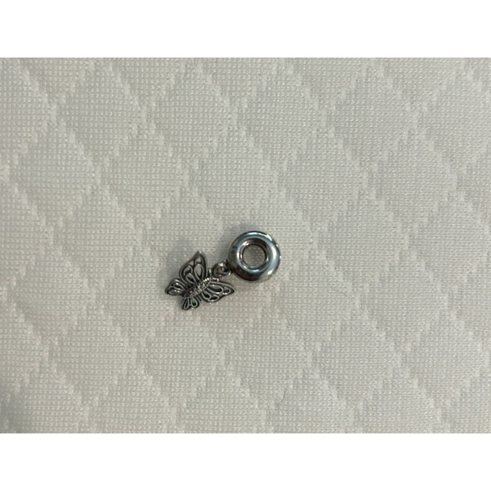 Authentic Pandora Love Takes Flight 791255CZ Clear CZ Butterfly Dangle Charm